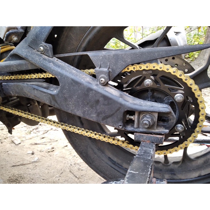 Sên Vàng - Đen Recto 124, 132 Mắt 9ly 10ly  Made in Malaysia Cho Các Xe