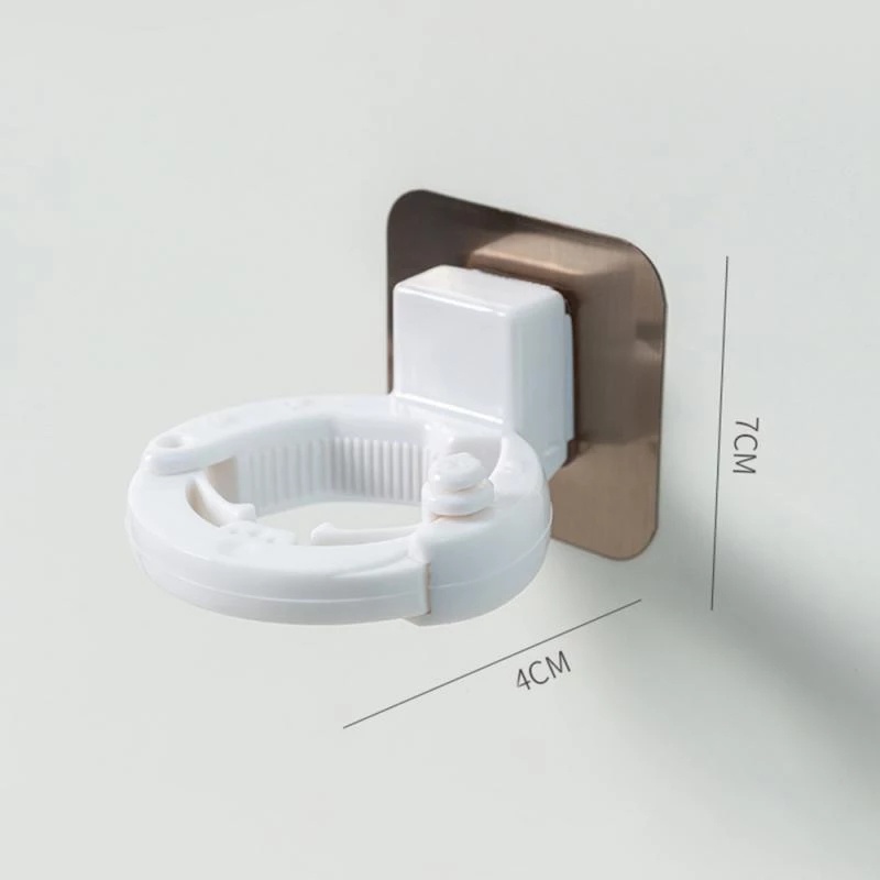 Móc treo chai dầu gội gắn tường chống nước không cần khoan