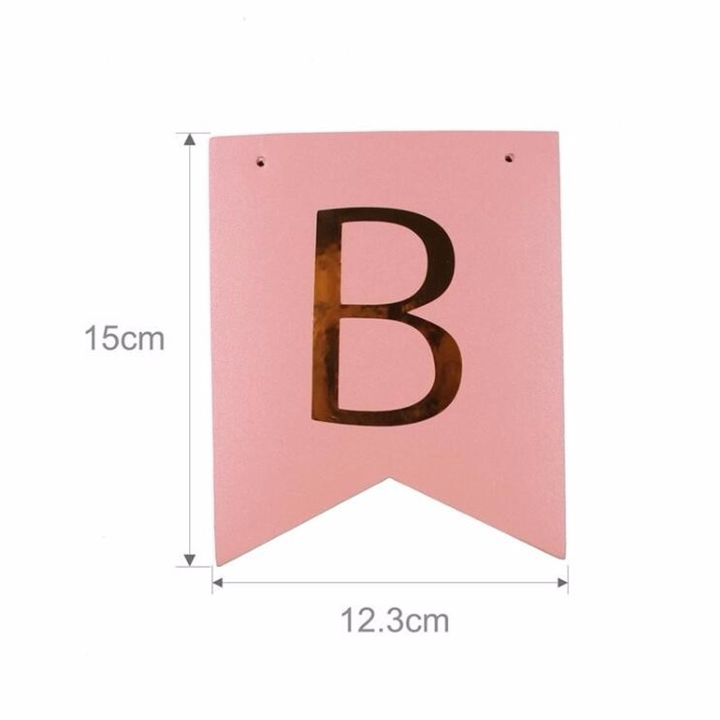 Dây treo trang trí tiệc sinh nhật in chữ &quot;BIRTHDAY&quot;