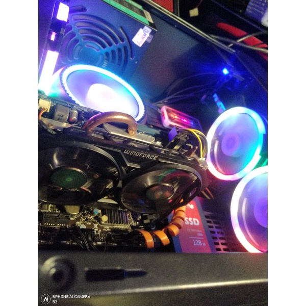 Thùng Máy Tính I3 4160 Ram 8gb Giga750ti Ssd 120gb màn hình LG 27ea33 | BigBuy360 - bigbuy360.vn