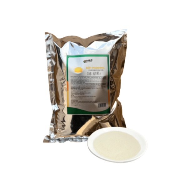 [Siêu Sale] Bột Pudding trứng Krub.o 1kg - Pudding trứng thơm ngon, béo ngậy