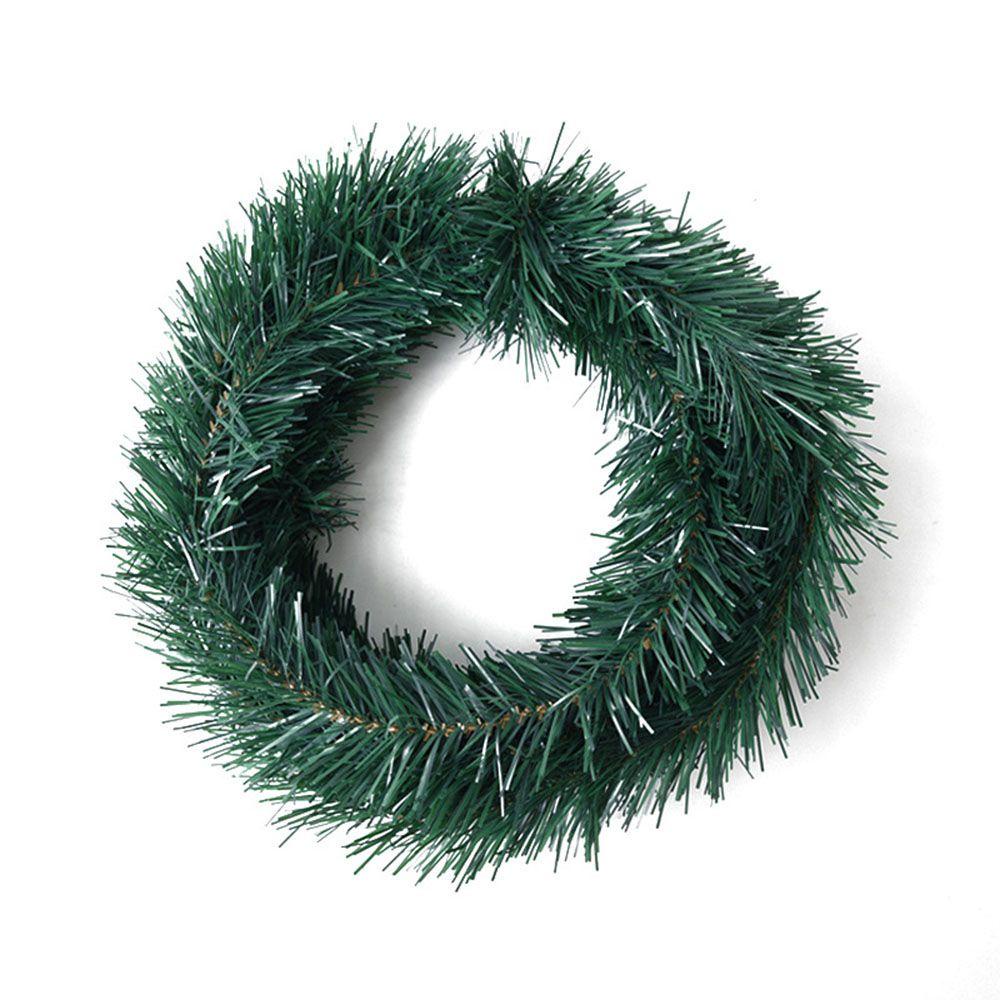 Cuộn Dây Ruy Băng Họa Tiết Lá Thông 5.5M Trang Trí Giáng Sinh