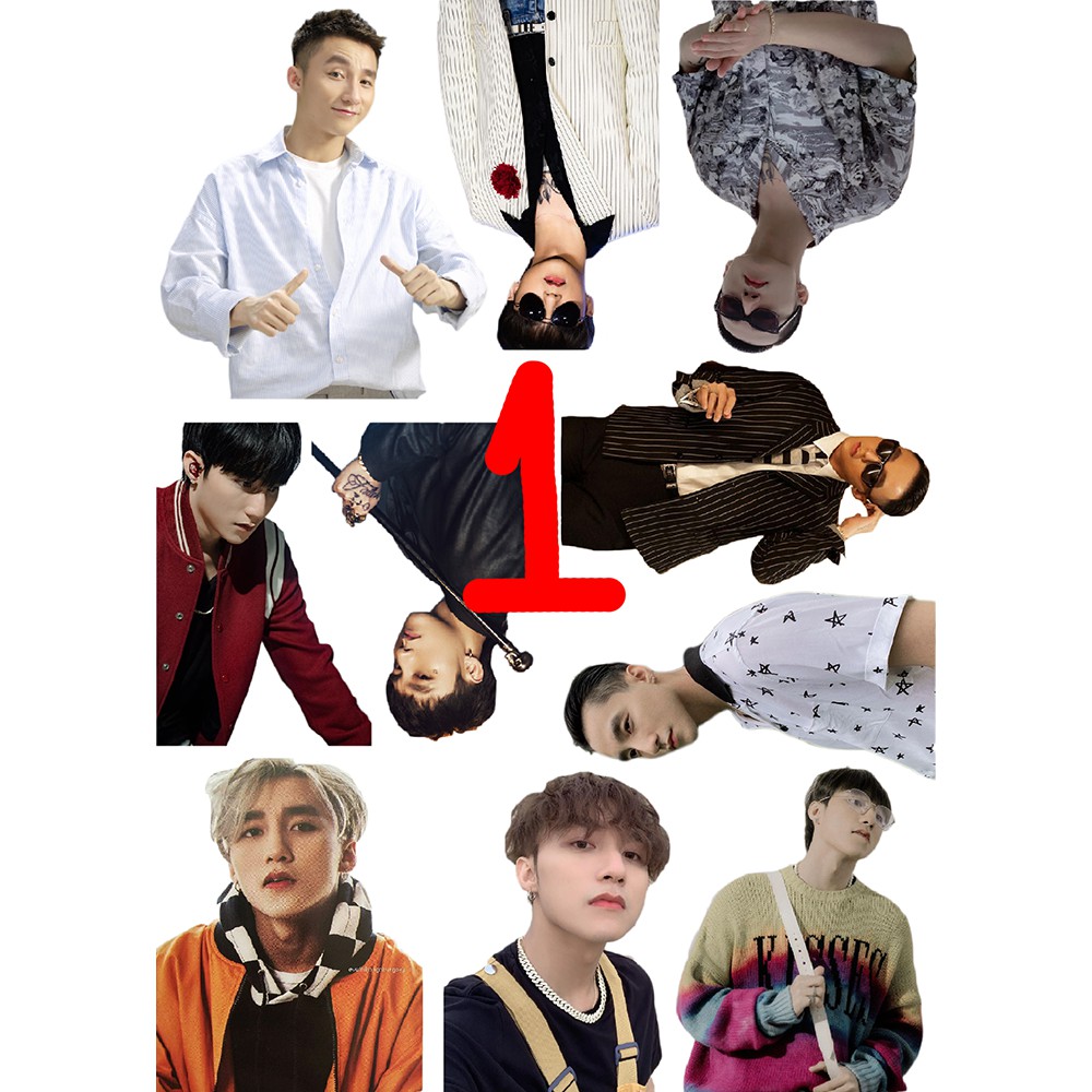 Set sticker Sơn Tùng A5