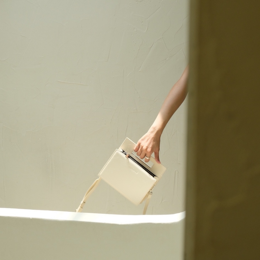 KARATTA - TWINBAG - CREAM WHITE - TÚI THIẾT KẾ CAO CẤP