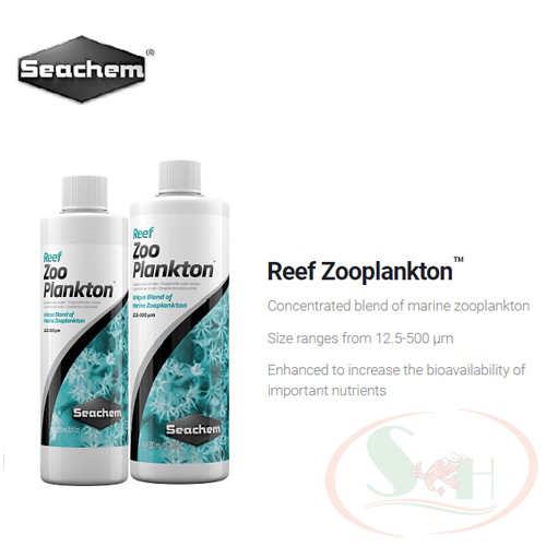 Thức Ăn San Hô Seachem Reef Zooplankton Cao Cấp