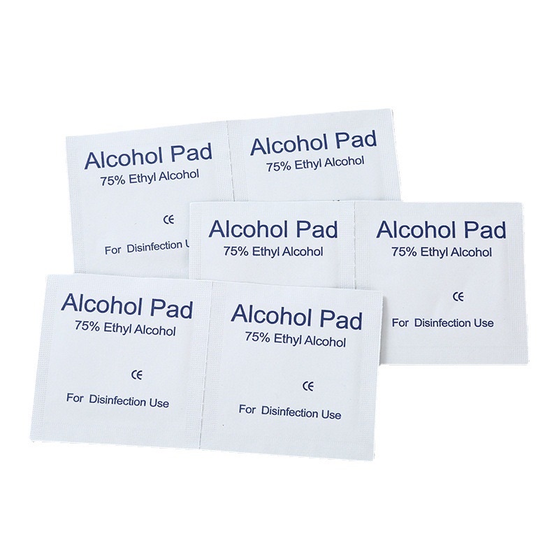 Bông tẩm cồn sát trùng Alcohol Pad, Hộp 100 miếng