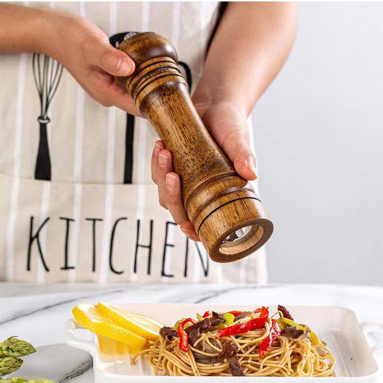 Cối Xay Tiêu Bằng Gỗ Đường Kính 5 inch