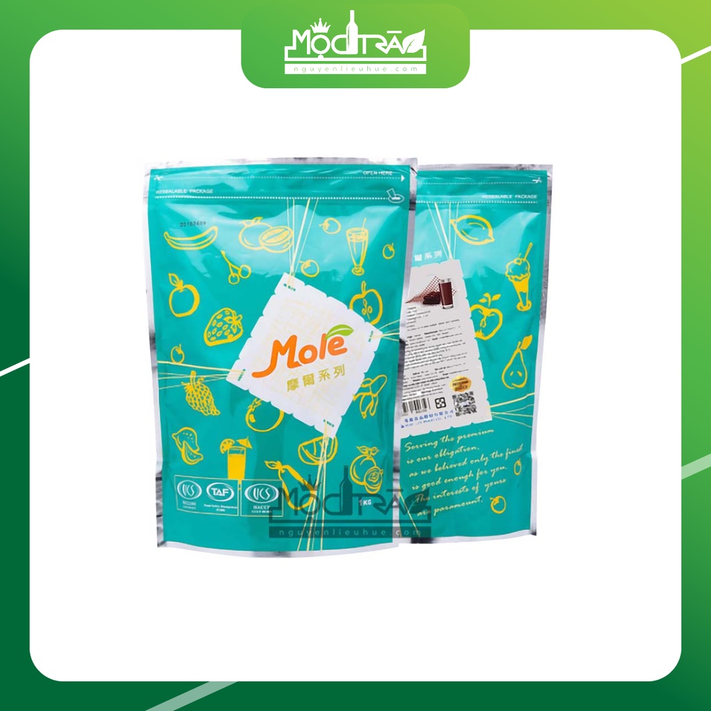 Bột sữa Sôcôla hiệu Mole Maulin gói 1kg - làm trà sữa socola