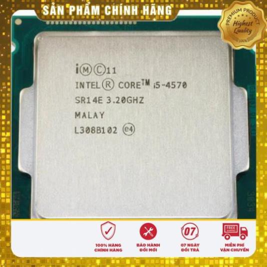 (giá khai trương) Intel Core i5-4570 3.20GHz socket 1150 CPU i5 4570 cũ