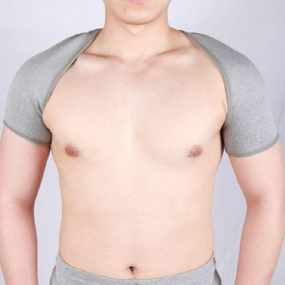 Đai Đeo Vai Bằng Sợi Than Tre Tự Sưởi Ấm Chăm Sóc Sức Khỏe Giảm Đau An Toàn