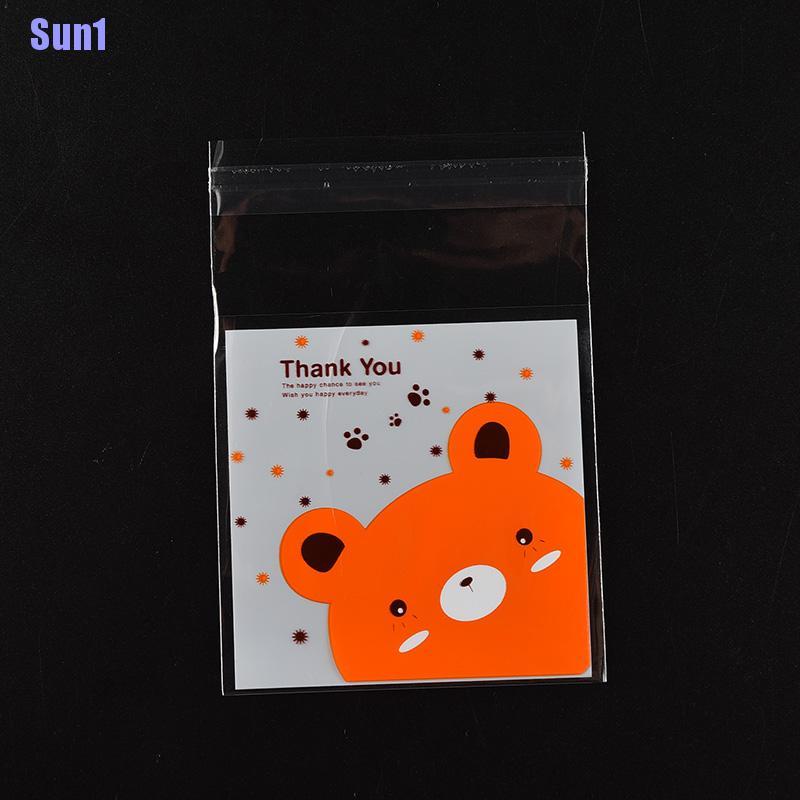 100 Túi in hình chú gấu dễ thương