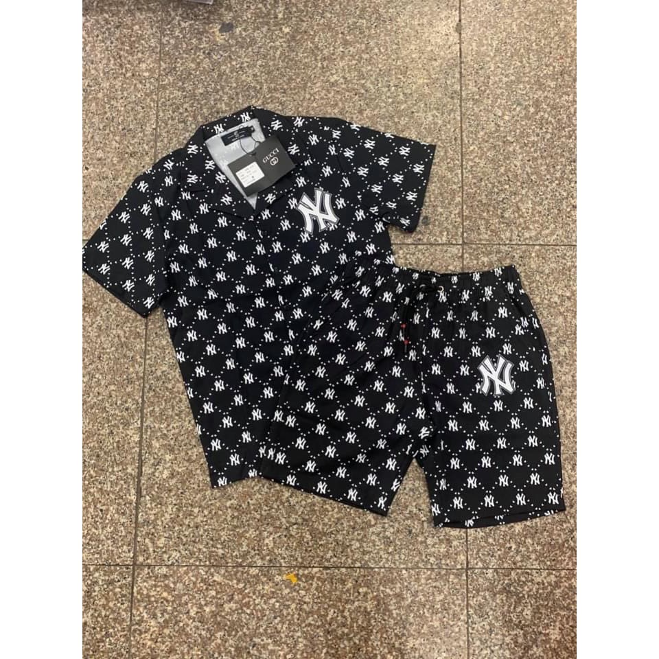 Bộ ngủ Pizama LV cực sang - Bộ đồ ngủ LV cộc tay nam | BigBuy360 - bigbuy360.vn