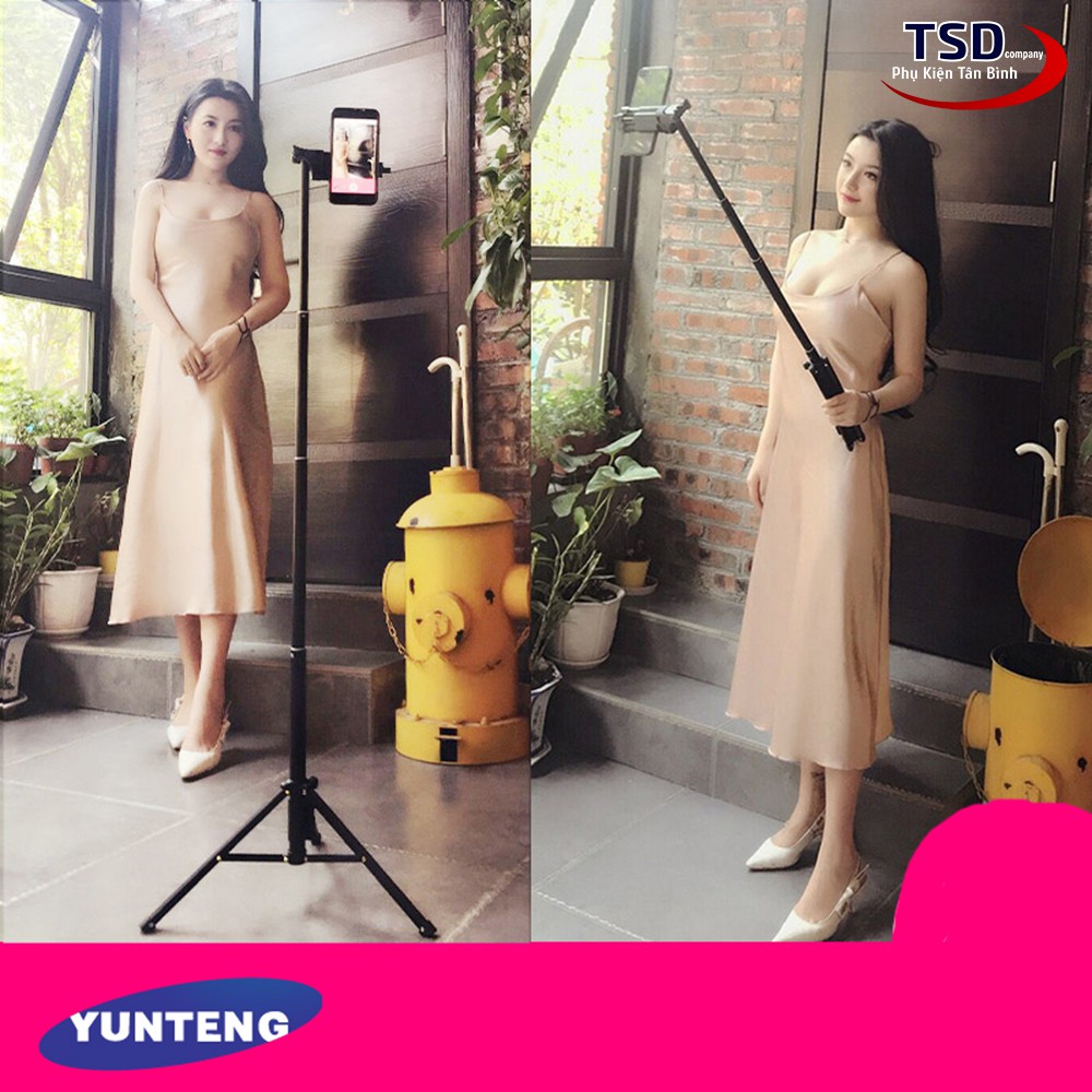 Gậy Tripod 3 Chân YUNTENG VCT-1688 - Gậy Chụp Hình Điện Thoại, Máy Ảnh | BigBuy360 - bigbuy360.vn