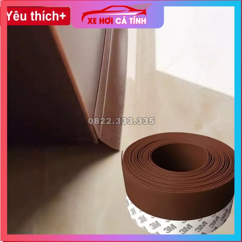 Ron Cao Su Dán Khe Hở Chân Cửa Ngăn Bụi Nước Côn Trùng-Trong 35mm-Gioăng dán cửa cao su