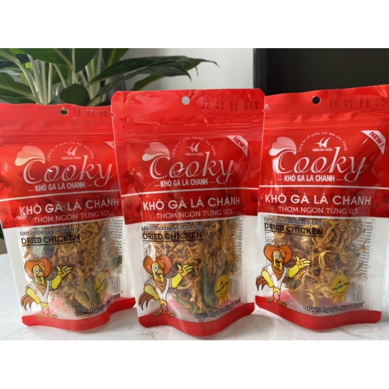 [Khô Gà loại 1] Khô gà lá chanh Cooky 70g - Khô gà lá chanh | BigBuy360 - bigbuy360.vn
