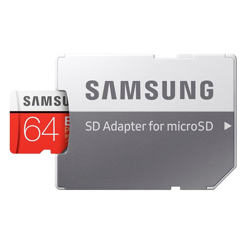 Thẻ Nhớ Micro SD Samsung Evo Plus 64GB U3 Class 10 - 100MB/s (Kèm Adapter) | BigBuy360 - bigbuy360.vn