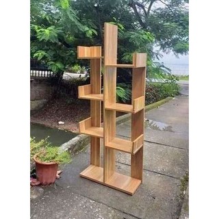 Kệ xương rồng kệ sách hình cây có 8 ngăn - Gỗ MDF loại 1 phun sơn chống mối mọt dễ dàng lắp đặt - KT: 120 x 50 x 30 cm