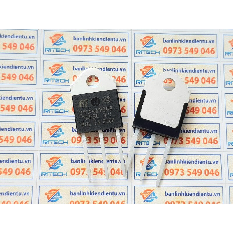 [Combo 3 chiếc] BTA41-700B, BTA41700B Triac 40A/700V TO-3P