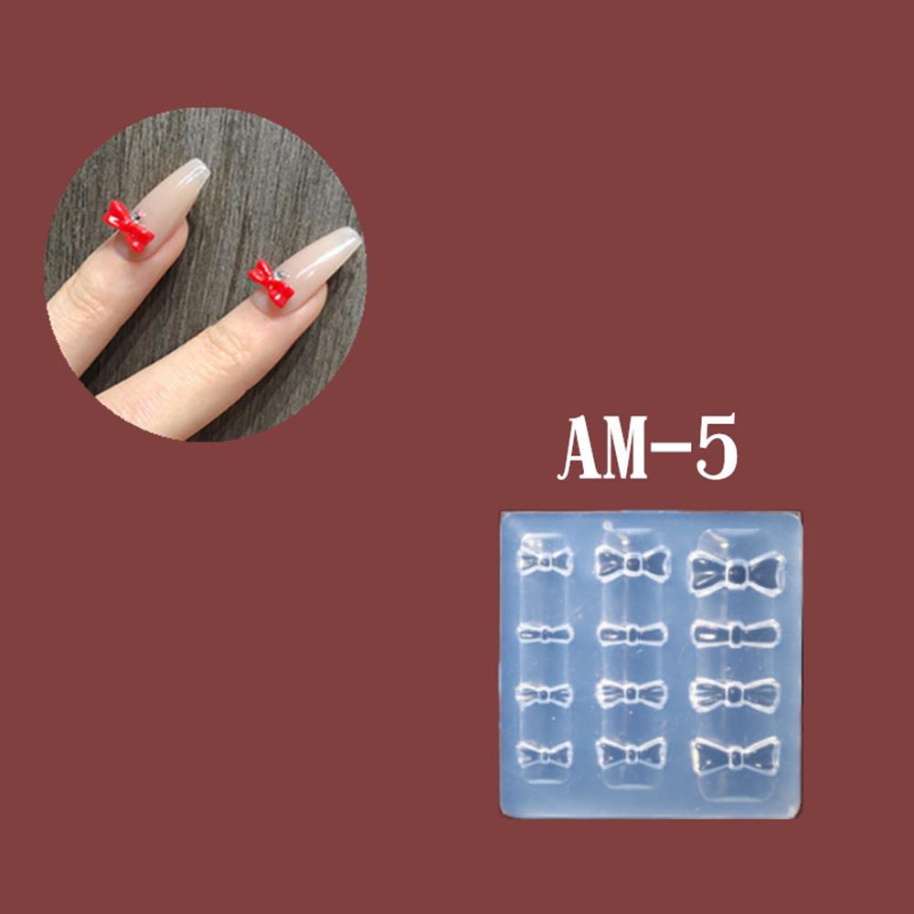 AROMA Bột Làm Móng Nghệ Thuật Trong Suốt 3D DIY
