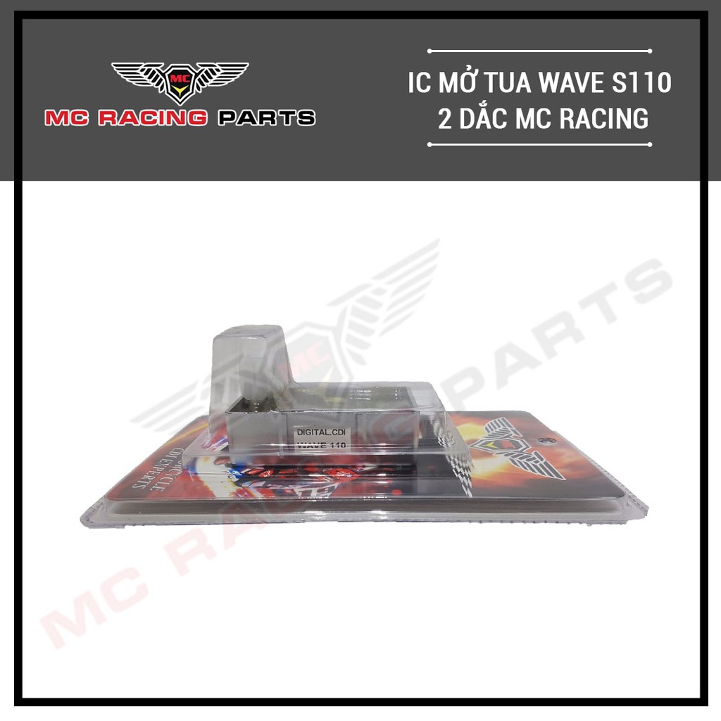 IC MỞ TUA WAVE S110 – RSX 2 JAX (ÉP VỈ) MC RACING (CAM KẾT GIÁ TỐT NHẤT THỊ TRƯỜNG)