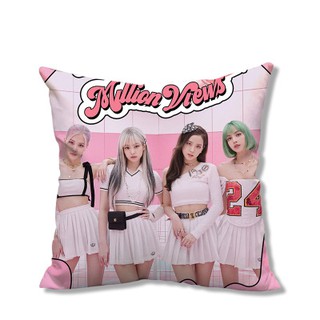 Gối vuông trang trí Blackpink Ice cream nhiều mẫu đẹp mắt