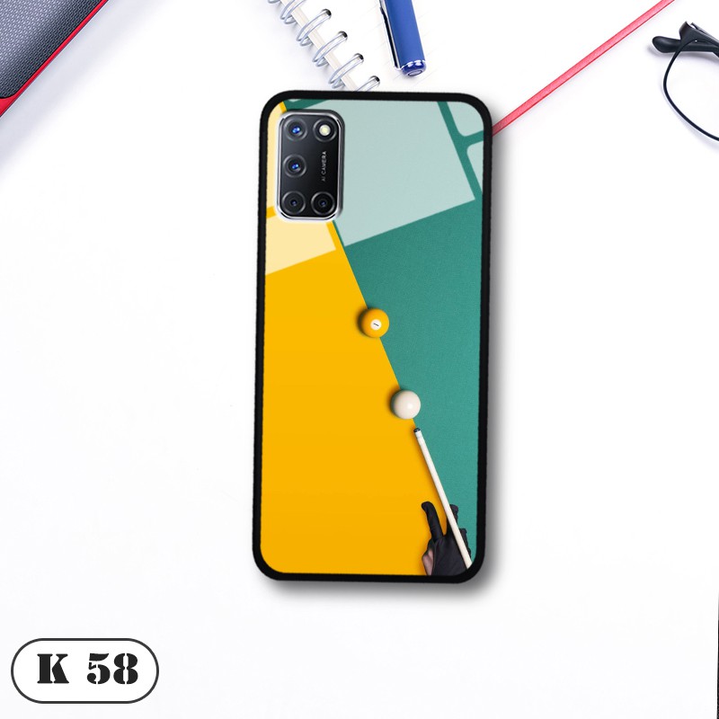 Ốp lưng kính 3D cho Oppo A52 - A92