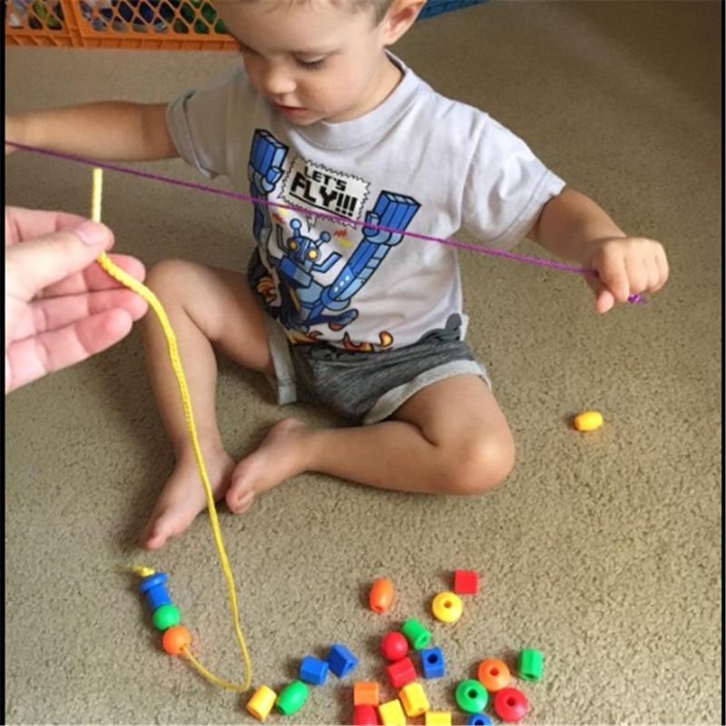 Wmmb Đồ Chơi Luyện Tập Kỹ Năng Động Cơ Hạt Mịn Montessori Cho Bé Phục Sinh