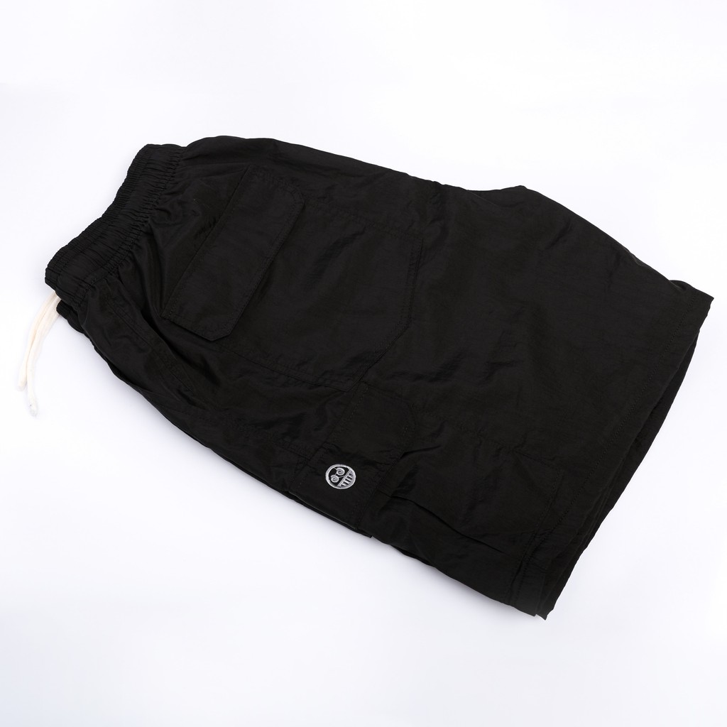 Quần Short Nam Nữ LOGO BLACK NYLON SHORT The ORBIT