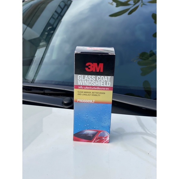 Nano Chống Bám Nước Trên Kính Xe Ô Tô 3M GLASS COAT WINDSHIELD 08889LT- CHÍNH HÃNG