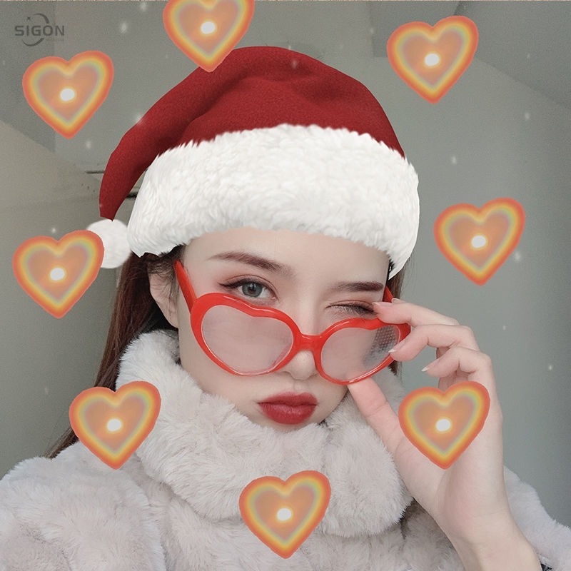 Kính mát hình trái tim thời trang cho nữ