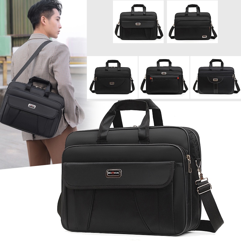 Balo Vải Oxford Đựng Laptop Thời Trang Công Sở Cho Nam
