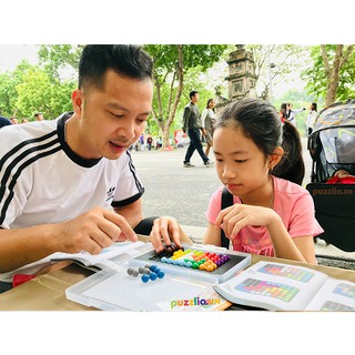 Đồ chơi Puzzlia Beads Puzzle Heart (Hình trái tim)