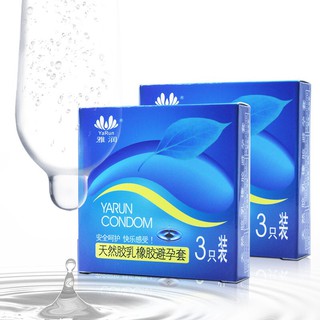 Bao Cao Su Gia Đình Mỏng 0.02mm - Hộp 3 Cái