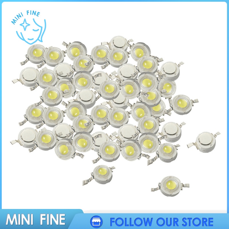 Set 50 Chip Đèn Led Smd 1w Ánh Sáng Trắng | BigBuy360 - bigbuy360.vn