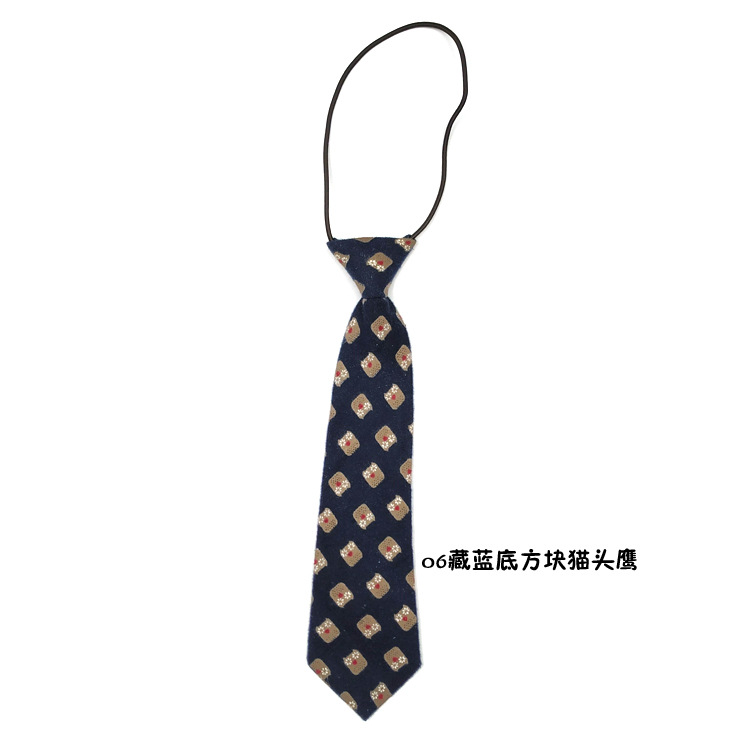 Cà vạt ngắn họa tiết dễ thương đa dạng tùy chọn cho nữ