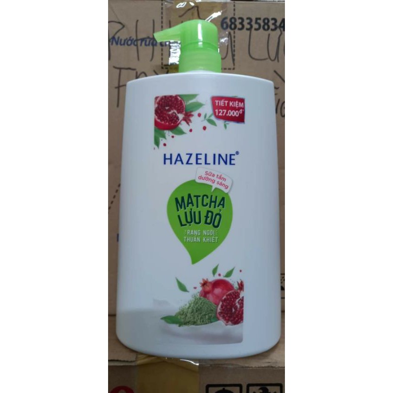 Sữa tắm Hazeline Lựu đỏ 1.2kg