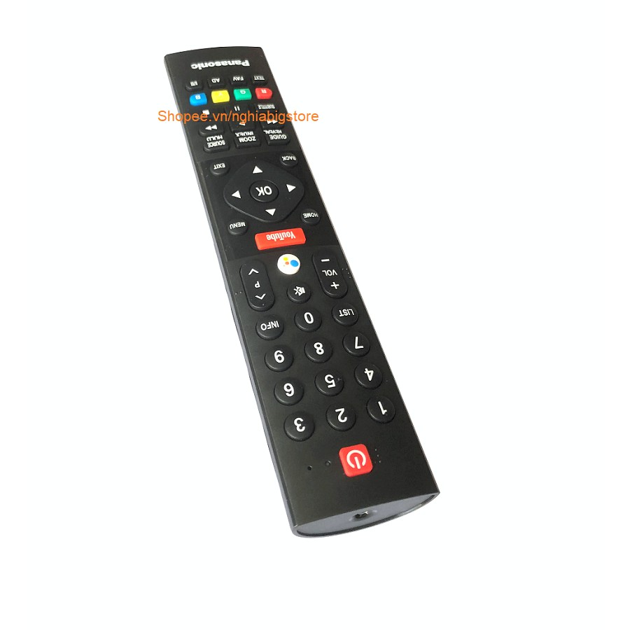 Remote Điều Khiển Tivi PANASONIC Giọng Nói, Smart TV Android -Hỏa tốc HCM