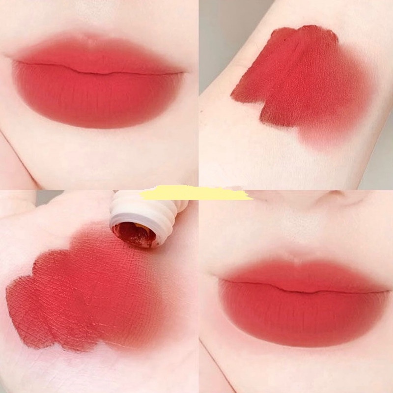 Set Son Môi 4 cây VONGEE kết cấu mờ dưỡng ẩm mềm mại kháng nước trang điểm lâu trôi