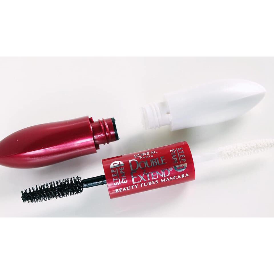 MASCARA 2 ĐẦU DOUBLE EXTEND BEAUTY TUBES MASCARA CHÍNH HÃNG - 3081