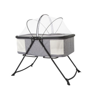 Nôi giường mini chịu lực xếp gọn cao cấp cho bé 2019