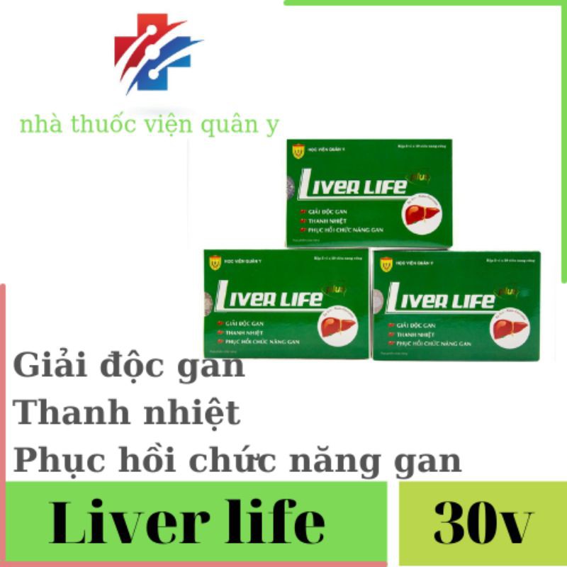 Bổ gan LIVER LIFE Học viện Quân Y