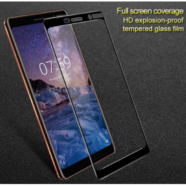 [Mã ELORDER5 giảm 10k đơn 20k] Kính cường lực Full màn 5D dành cho Nokia 7 Plus