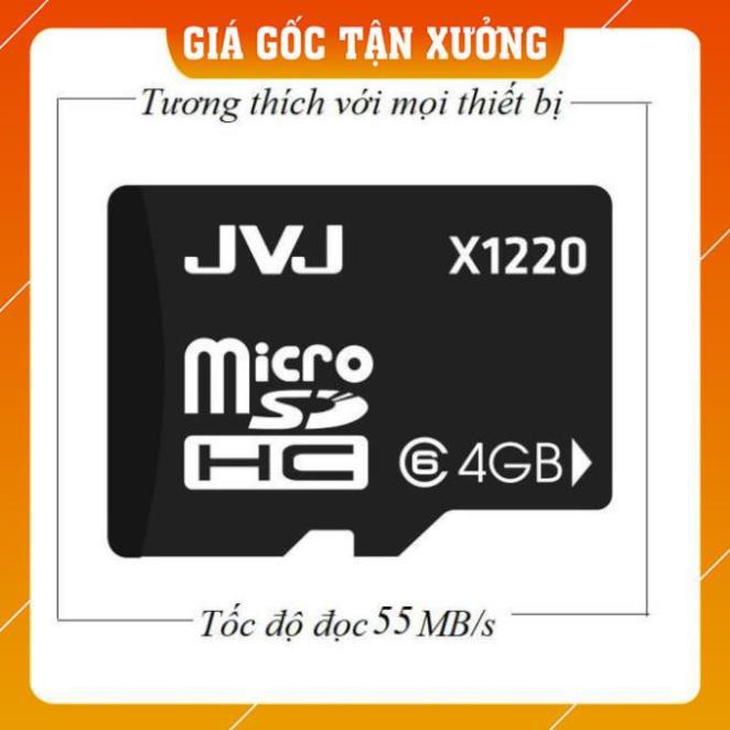 [GIÁ SỐC] Thẻ nhớ JVJ 32GB/16GB/8GB/4GB tốc độ cao, bảo hành 5 năm chính hãng