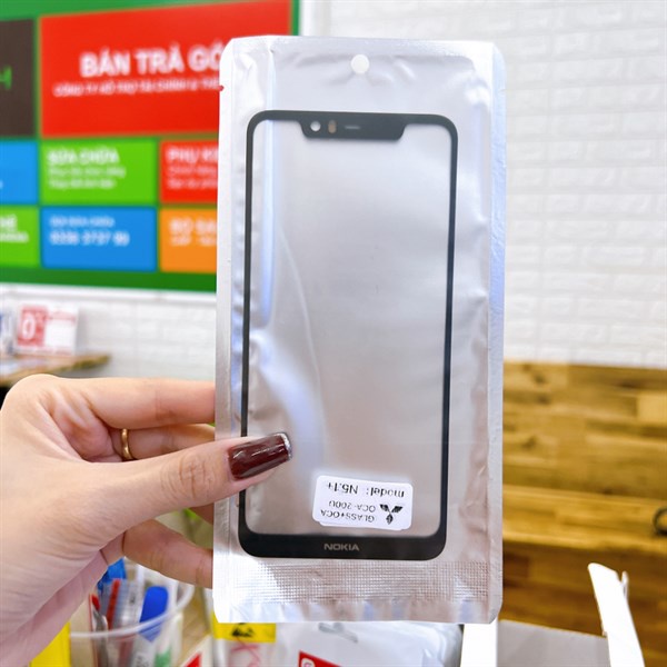 Kính ép OCA Nokia 5.1 Plus / Nokia X5