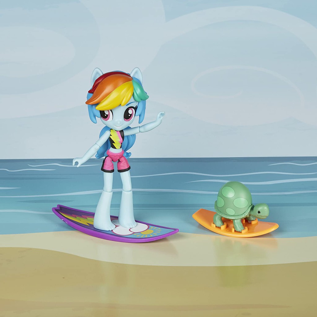 Đồ chơi MY LITTLE PONY - Thể thao ngoài biển cùng Rainbow Dash - Mã SP E1085/B8824