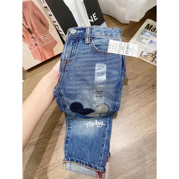 Jean Gap kid trai gái đều mặc được