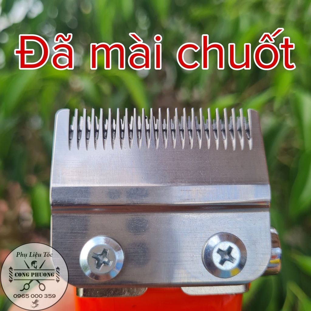 Tông đơ POP-F6  lưỡi KÉP mẫu mới 2022 màn hình hiển thị dung lượng pin