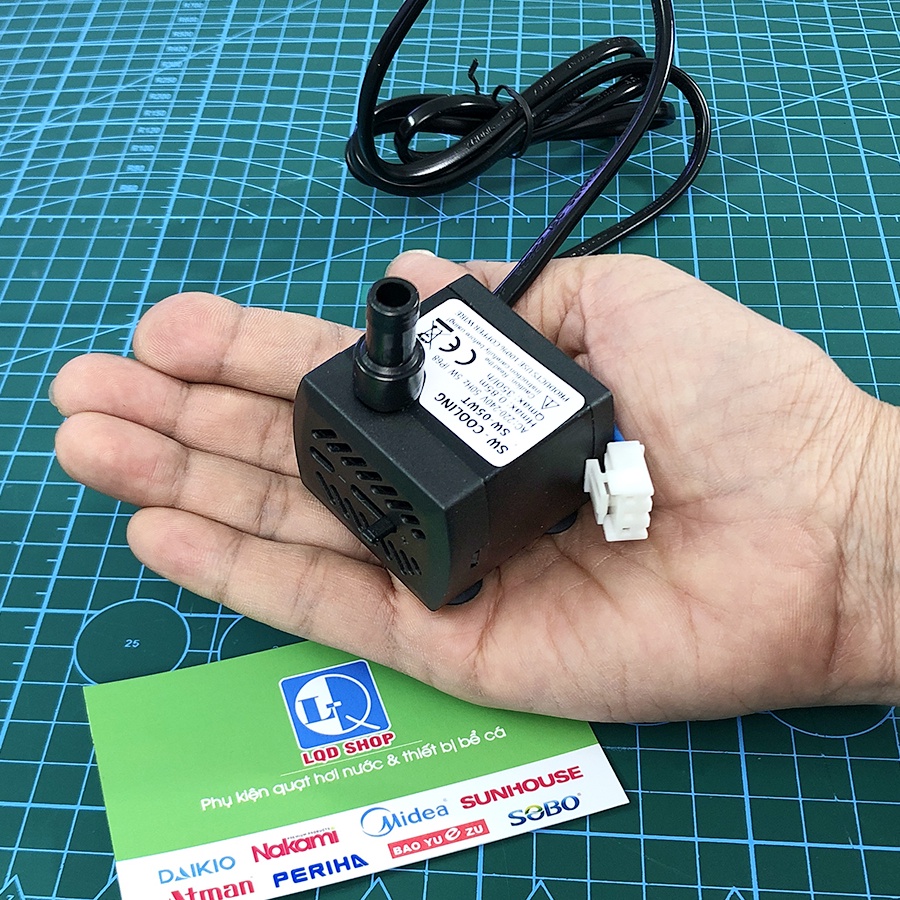Máy bơm quạt hơi nước 5w, 8w, 13w, 16w, 18W, 25w | Bơm thả chìm mini