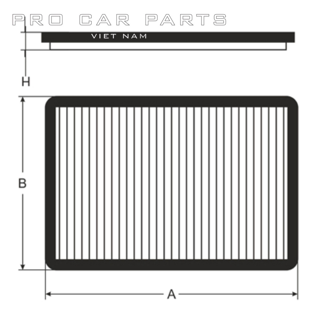 Lọc Gió Điều Hoà BMW  320i, 520i, 523i, 528i, 535i, 640i, 730i, 740i SCT GERMANY SAK 274