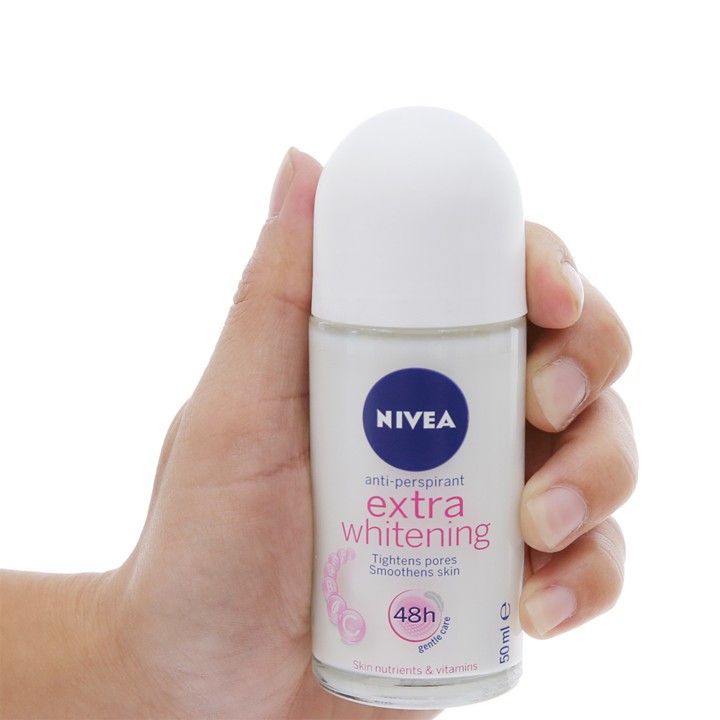 Combo 2 chai lăn khử mùi Nivea hàng nhập khẩu 50ml/Chai